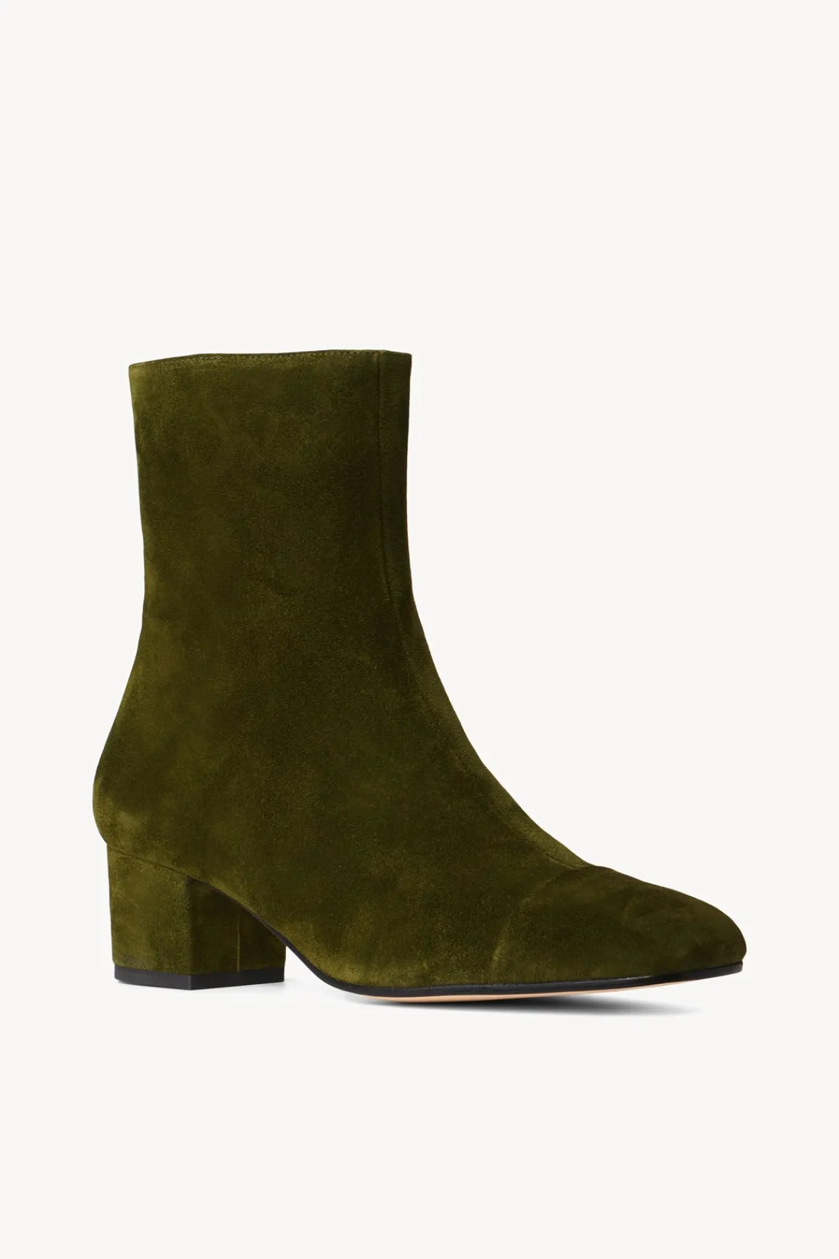 STAUD Boots | The Boot Shop<AIMEE SHORT BOOT OLIVE SUEDE