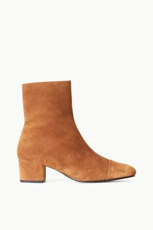 STAUD Boots | The Boot Shop<AIMEE SHORT BOOT TAN SUEDE