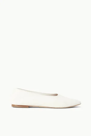 STAUD The Evening Edit | Spring Slides<ALBA BALLET FLAT
