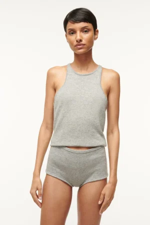 STAUD Best Sellers | Tops<AYANA TOP HEATHER GREY