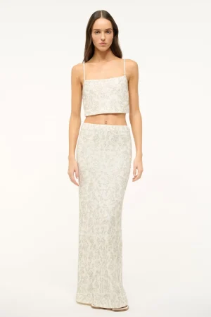 STAUD STAUD Bride | The Evening Edit<BARLETTA SKIRT