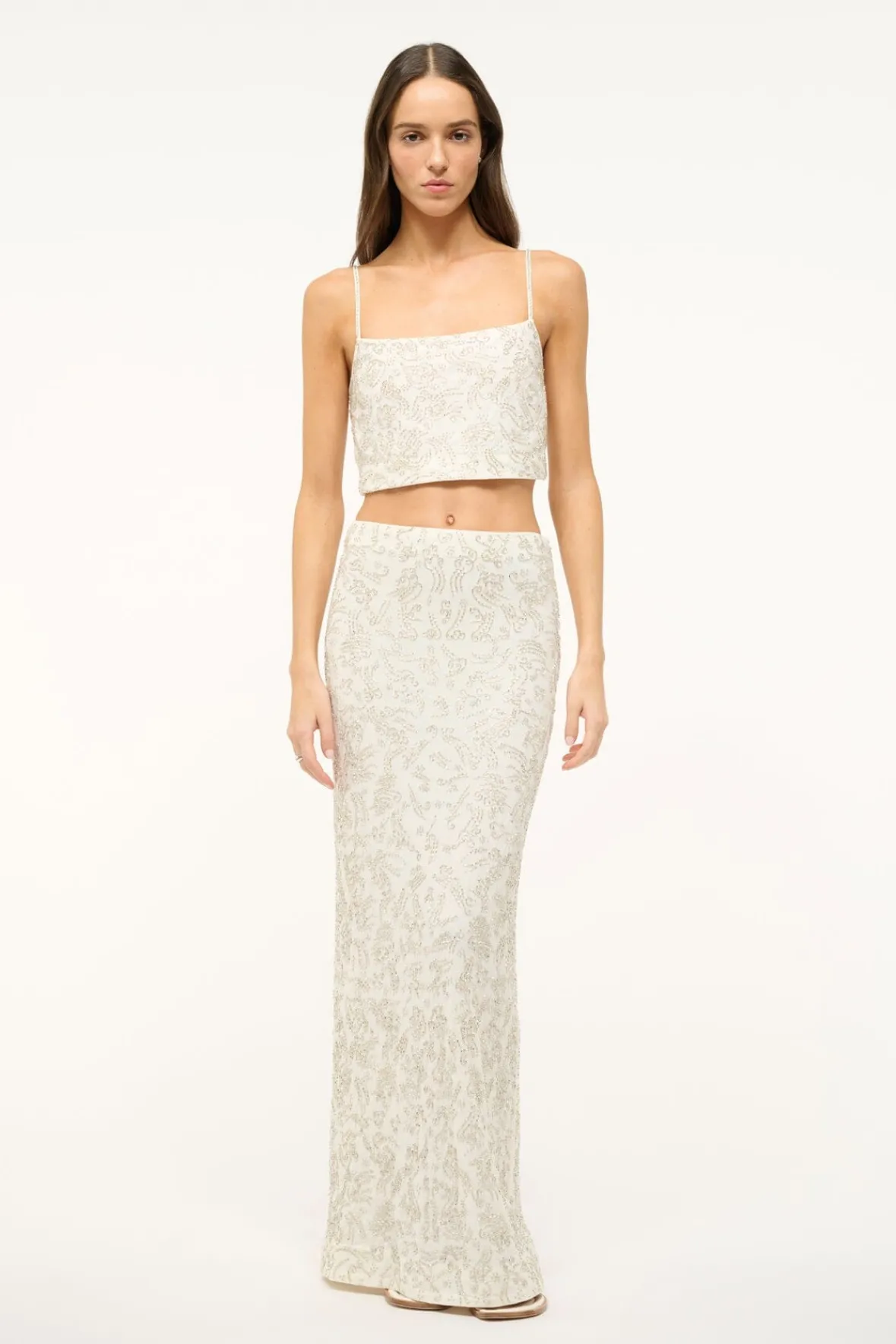 STAUD STAUD Bride | The Evening Edit<BARLETTA SKIRT