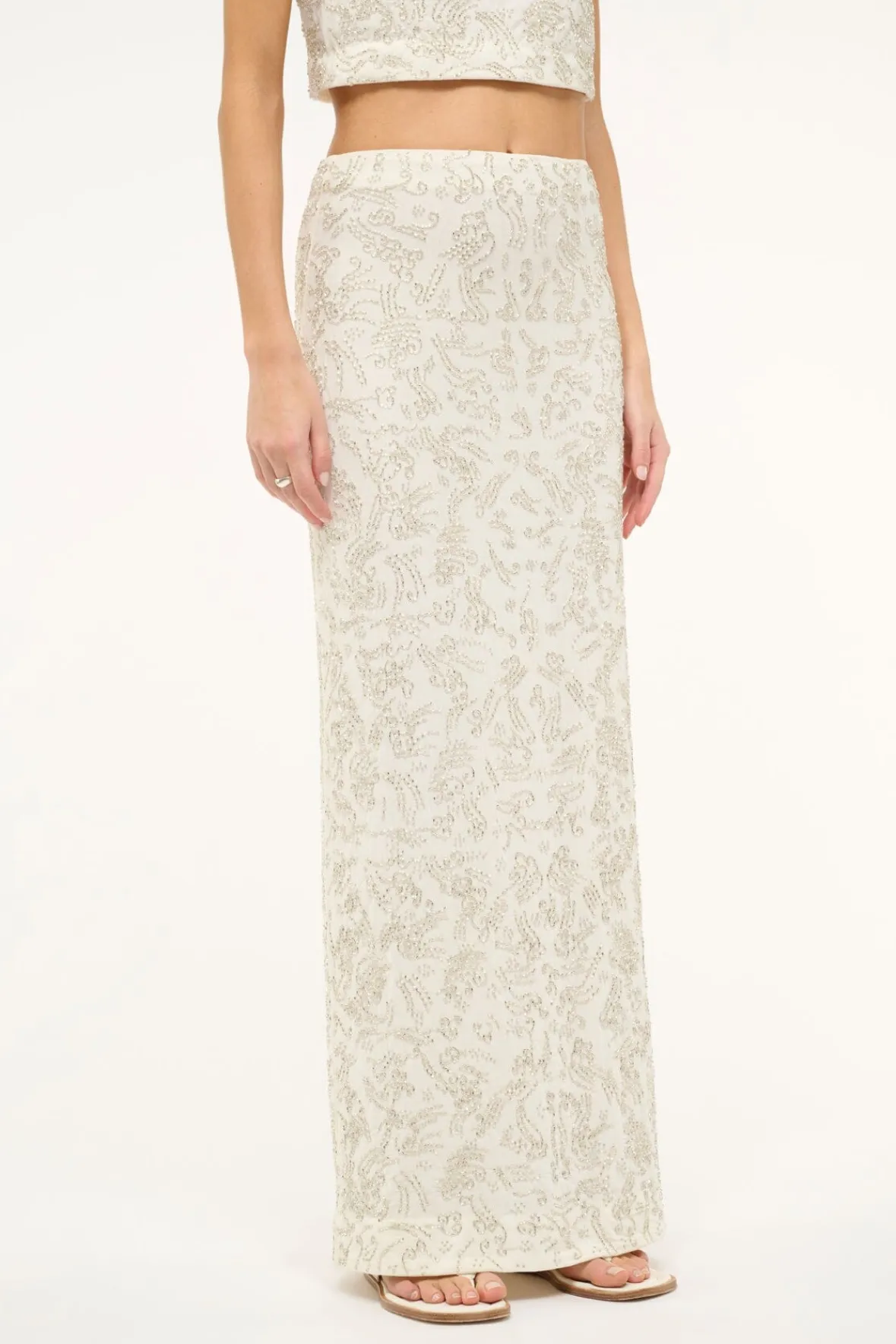 STAUD STAUD Bride | The Evening Edit<BARLETTA SKIRT