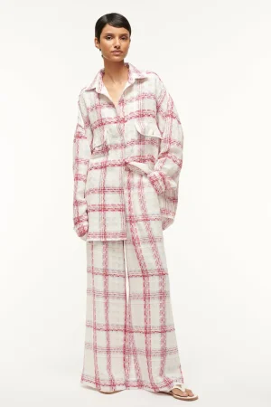 STAUD Outerwear & Jackets<BASSETTI SHIRT JACKET TEA TOWEL