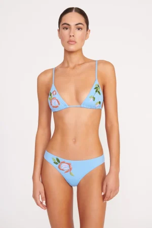 STAUD Bikinis<BAY BIKINI BOTTOM DIAMOND ROSE