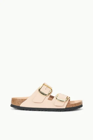 STAUD Sandals | Spring Slides<BIRKENSTOCK ARIZONA BIG BUCKLE SANDAL HIGH SHINE NEW BEIGE