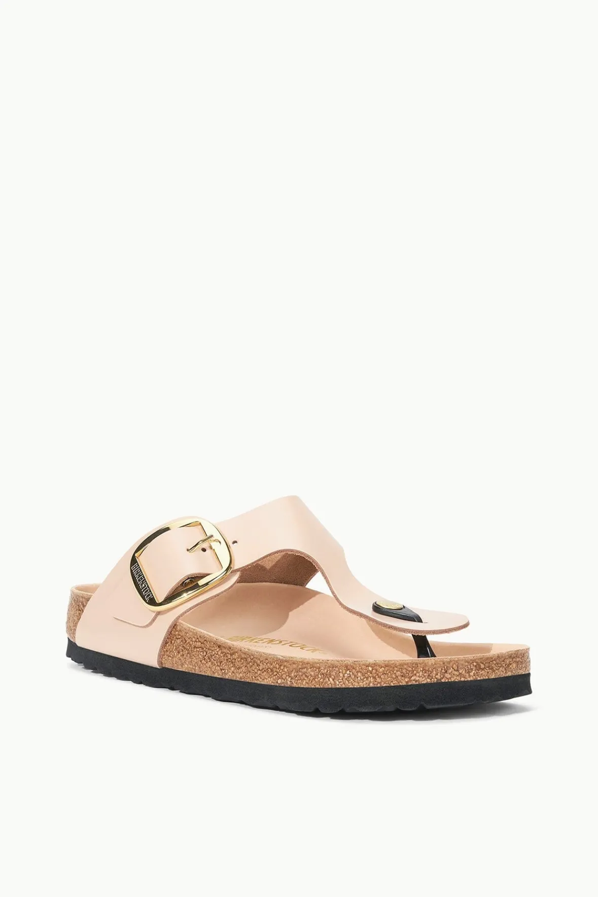 STAUD Sandals | Spring Slides<BIRKENSTOCK GIZEH BIG BUCKLE SANDAL HIGH SHINE NEW BEIGE