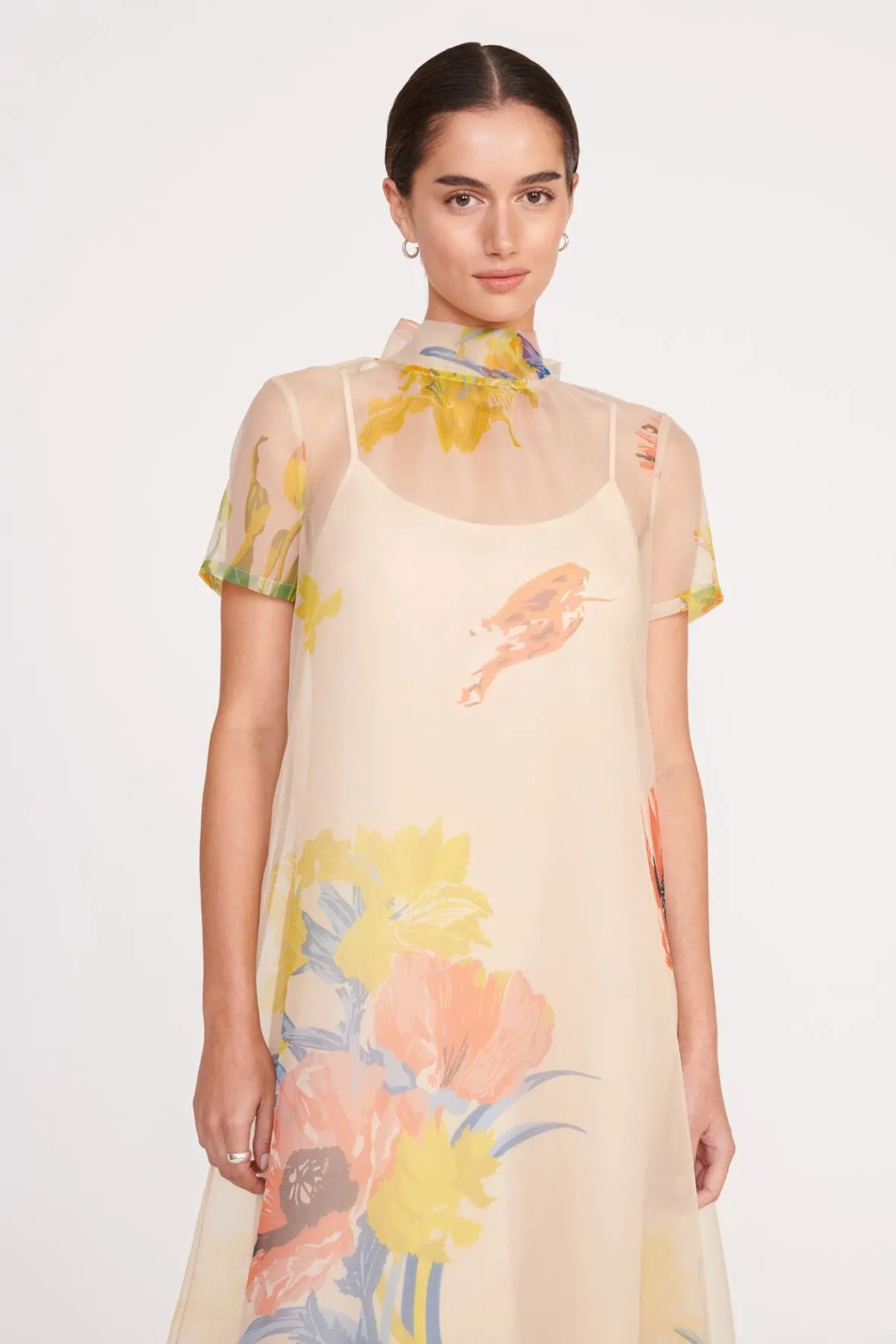 STAUD Best Sellers | The Evening Edit<CALLUNA DRESS FIRST BLOOM DAY