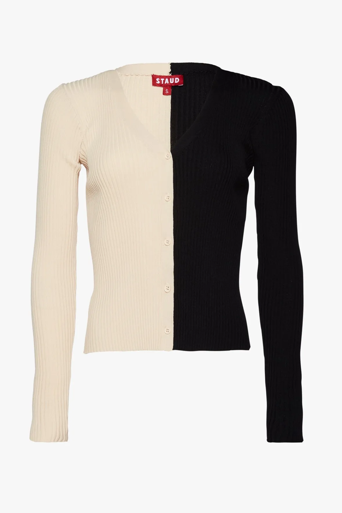 STAUD Best Sellers | Knits<CARGO SWEATER BUFF BLACK
