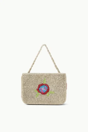 STAUD Clutches | Beaded<CARMEN BEADED BOX BAG DIAMOND ROSE