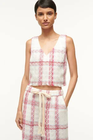 STAUD Tops<CATANIA TOP TEA TOWEL