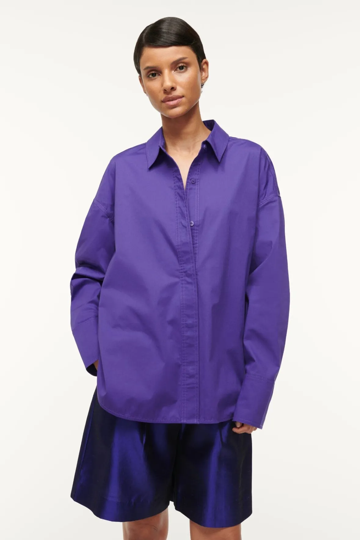 STAUD Spring Suiting | Poplin Shop<COLTON SHIRT