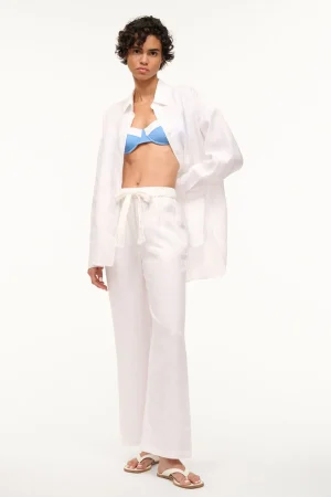 STAUD Cover-Ups<COLTON SHIRT