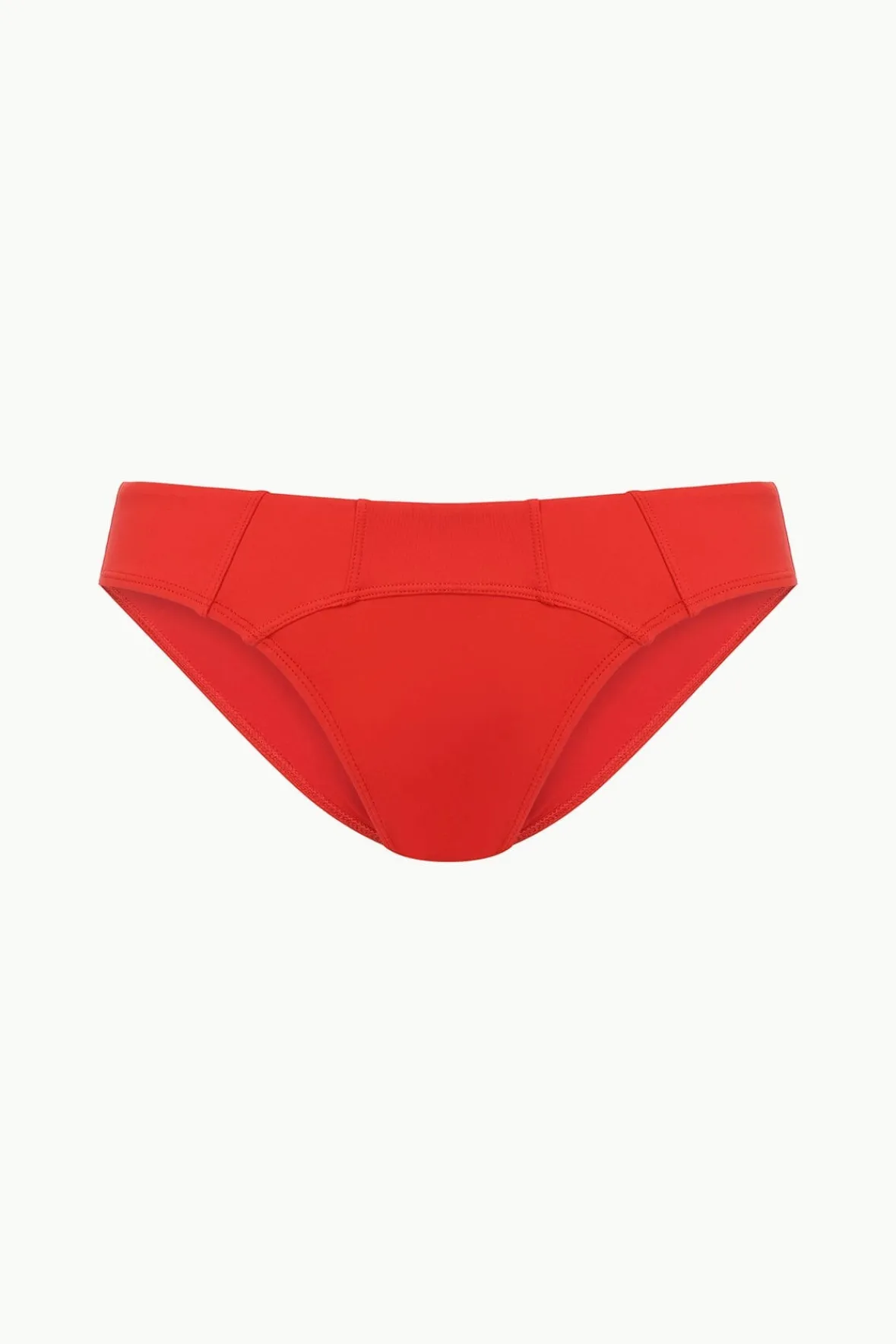 STAUD Bikinis<CORSAGE BIKINI BOTTOM RED ROSE