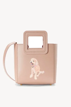 STAUD Custom Handbags | Pet Handbags<CUSTOM MINI SHIRLEY LEATHER BAG
