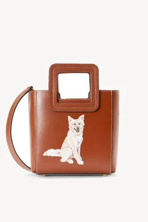 STAUD Custom Handbags | Pet Handbags<CUSTOM MINI SHIRLEY LEATHER BAG