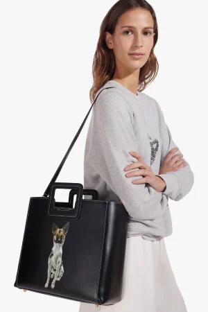 STAUD Custom Handbags | Pet Handbags<CUSTOM SHIRLEY LEATHER BAG