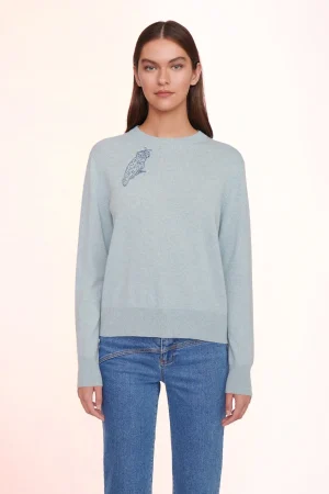 STAUD Pet Sweats & Knits<CUSTOM x C.BONZ CASHMERE SWEATER LIGHT BLUE