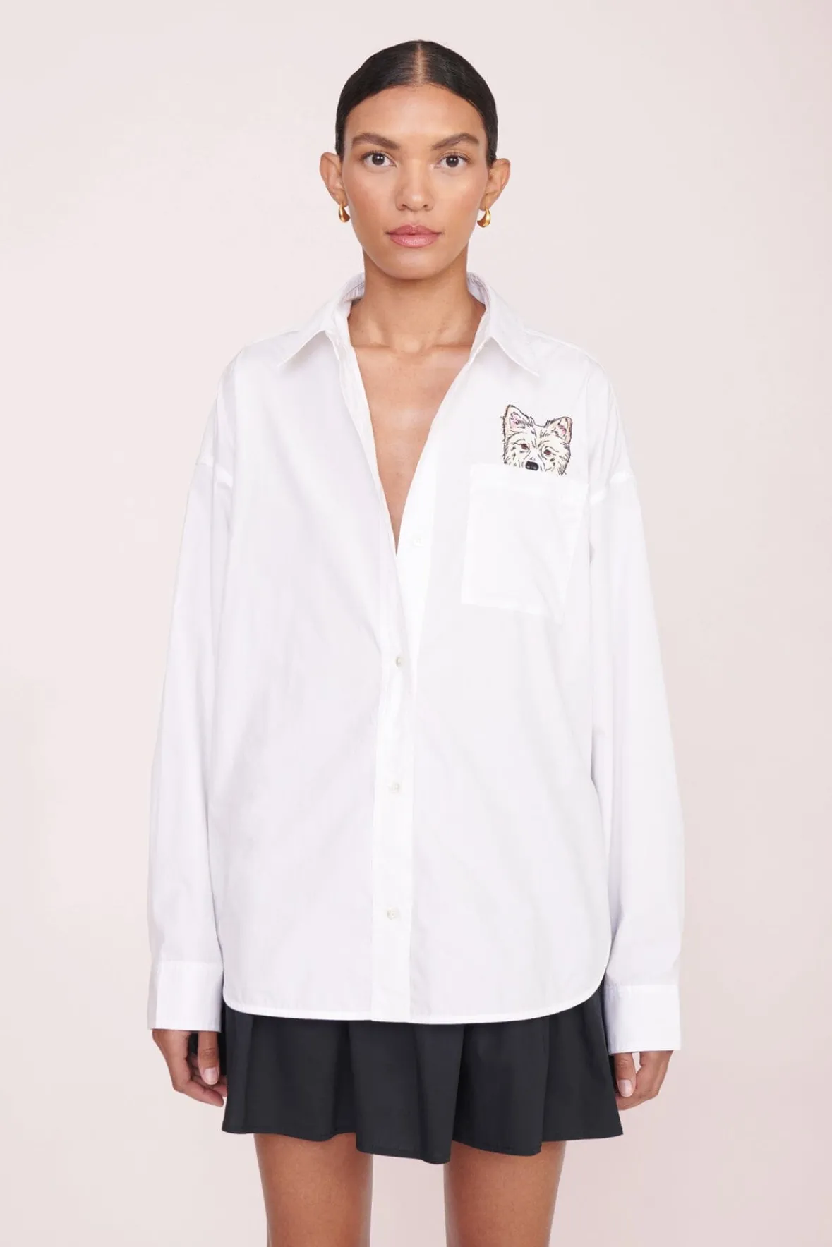 STAUD Pet Ready To Wear<CUSTOM x C.BONZ CLASSIC OVERSIZED SHIRT
