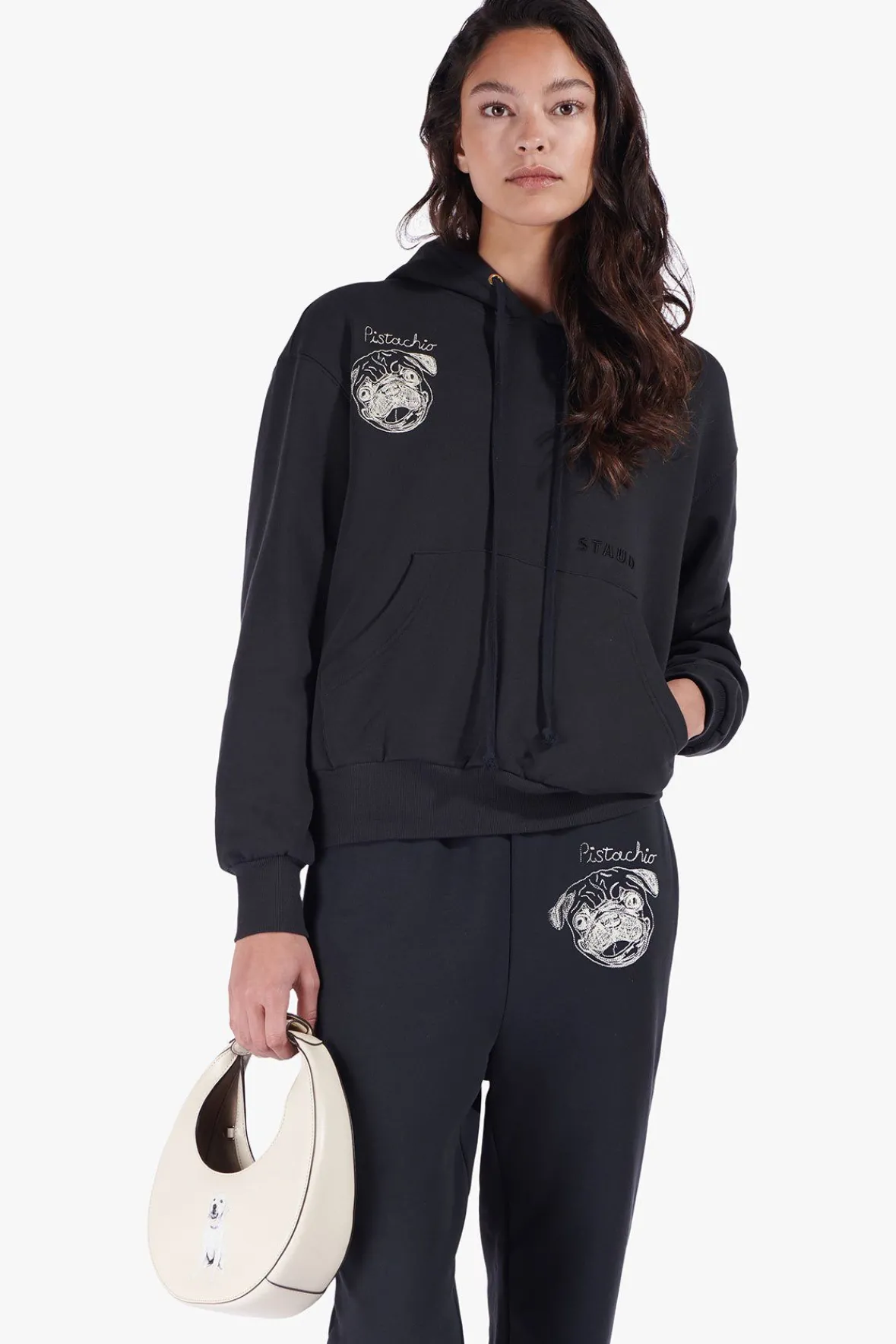 STAUD Pet Sweats & Knits<CUSTOM x C.BONZ HOODED SWEATSHIRT