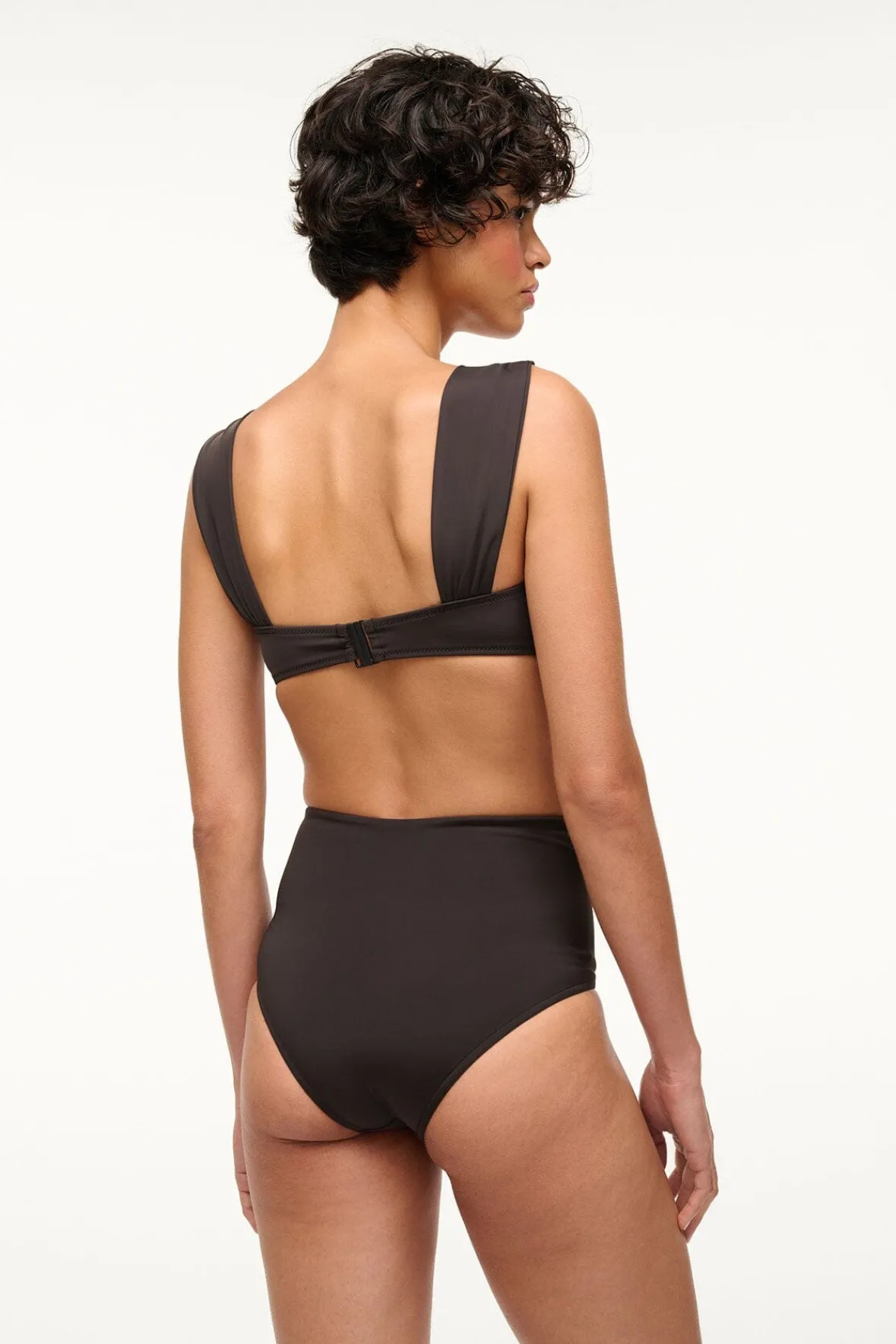 STAUD Bikinis<DECLAN HIGH RISE BIKINI BOTTOM