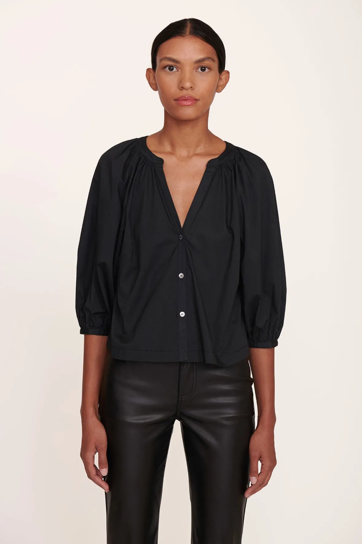 STAUD Tops | Poplin Shop<DILL TOP