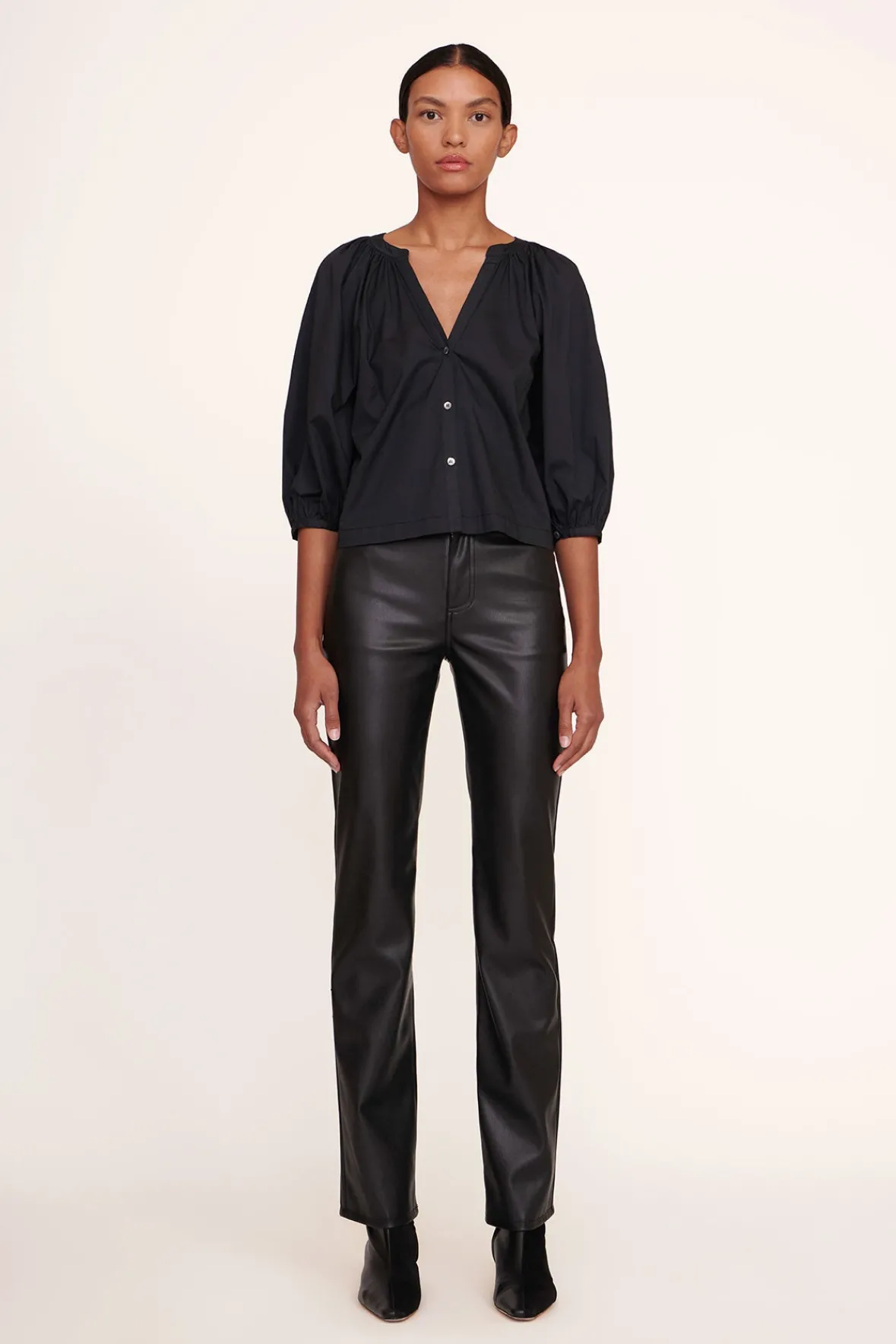 STAUD Tops | Poplin Shop<DILL TOP