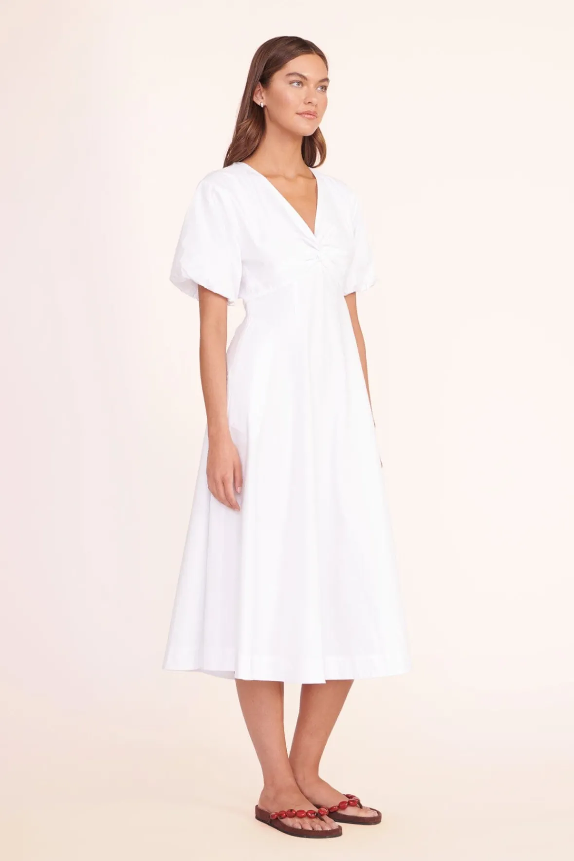 STAUD Poplin Shop<FINLEY DRESS