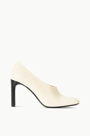 STAUD Heels<FLORENTINE PUMP CREAM BLACK