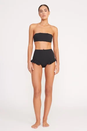 STAUD Bikinis<FLOURISH HIGH RISE BIKINI BOTTOM  