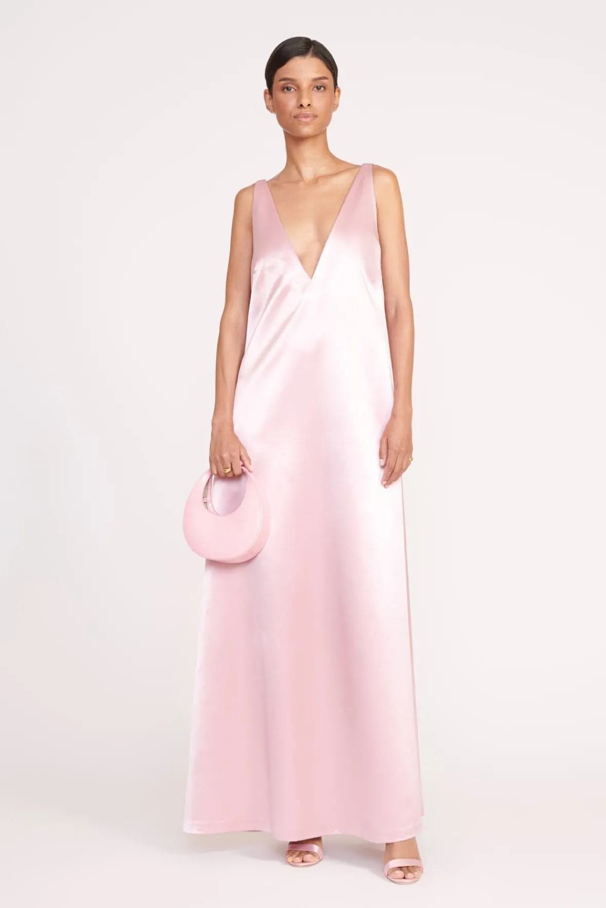 STAUD Moon | Crossbody<GOODNIGHT MOON BAG CHERRY BLOSSOM