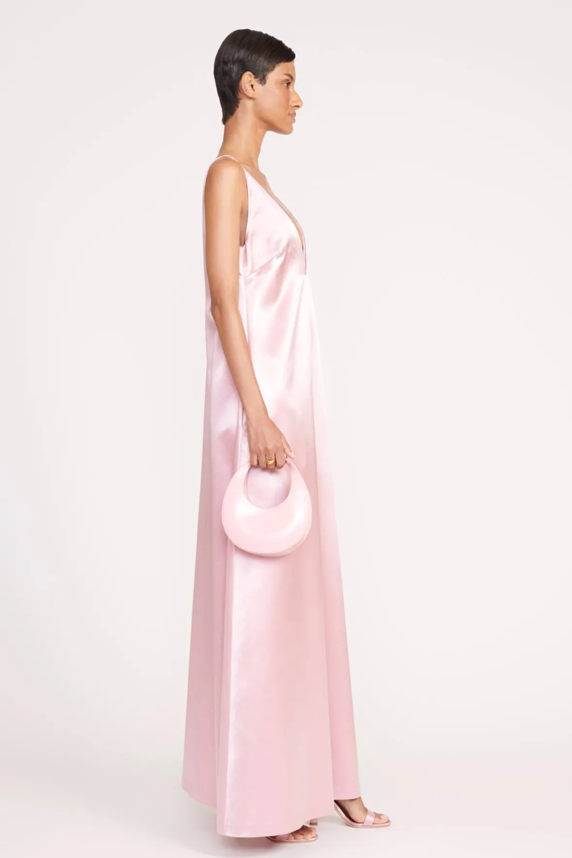 STAUD Moon | Crossbody<GOODNIGHT MOON BAG CHERRY BLOSSOM