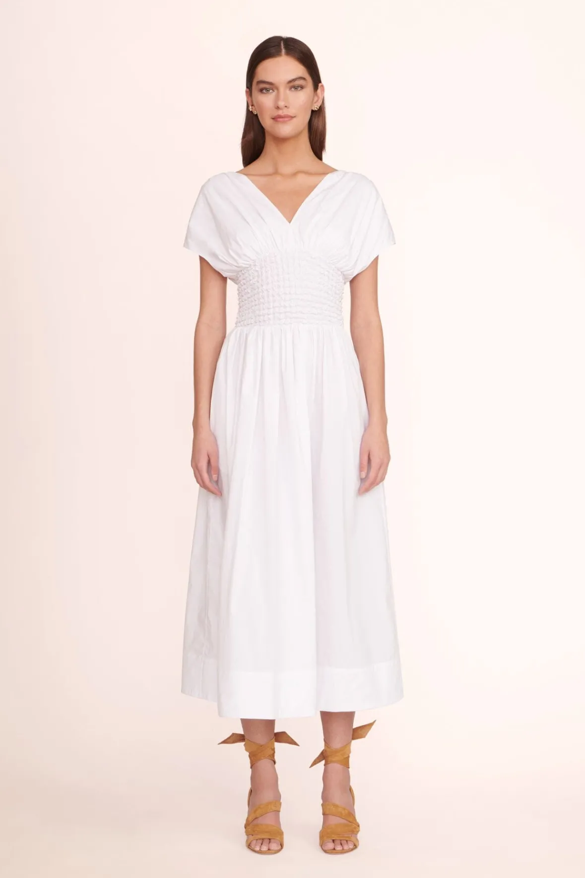 STAUD Poplin Shop<JACKSON DRESS