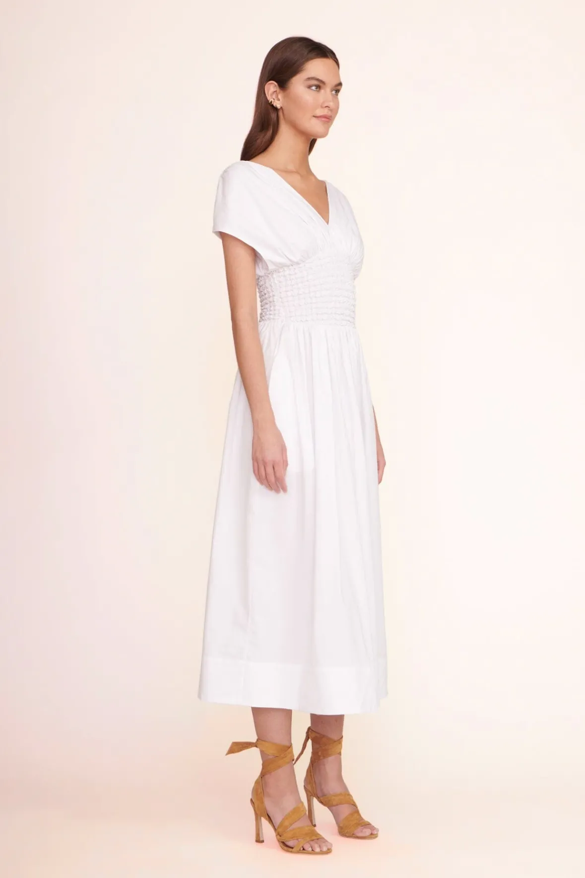 STAUD Poplin Shop<JACKSON DRESS