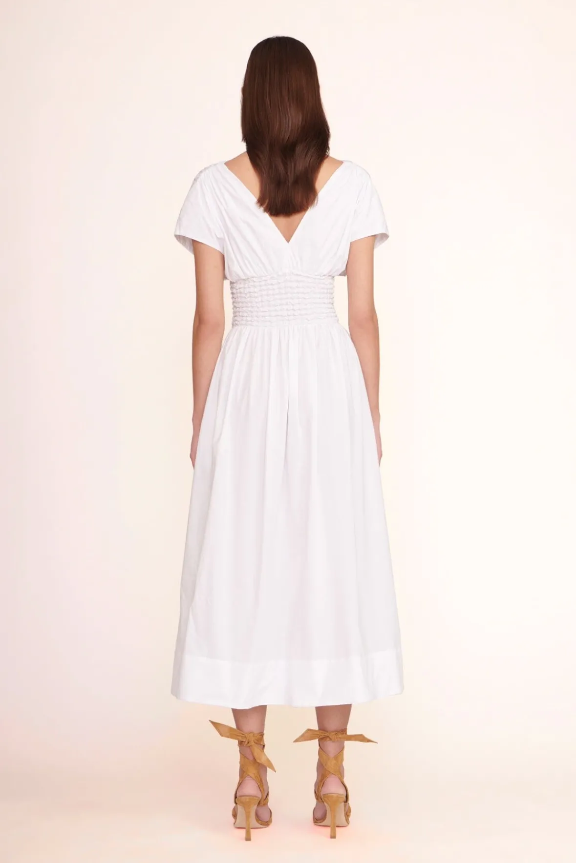 STAUD Poplin Shop<JACKSON DRESS