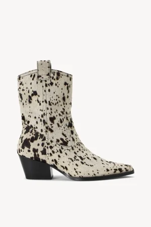STAUD The Boot Shop | Boots<JUNE BOOT BLACK WHITE HAIRCALF