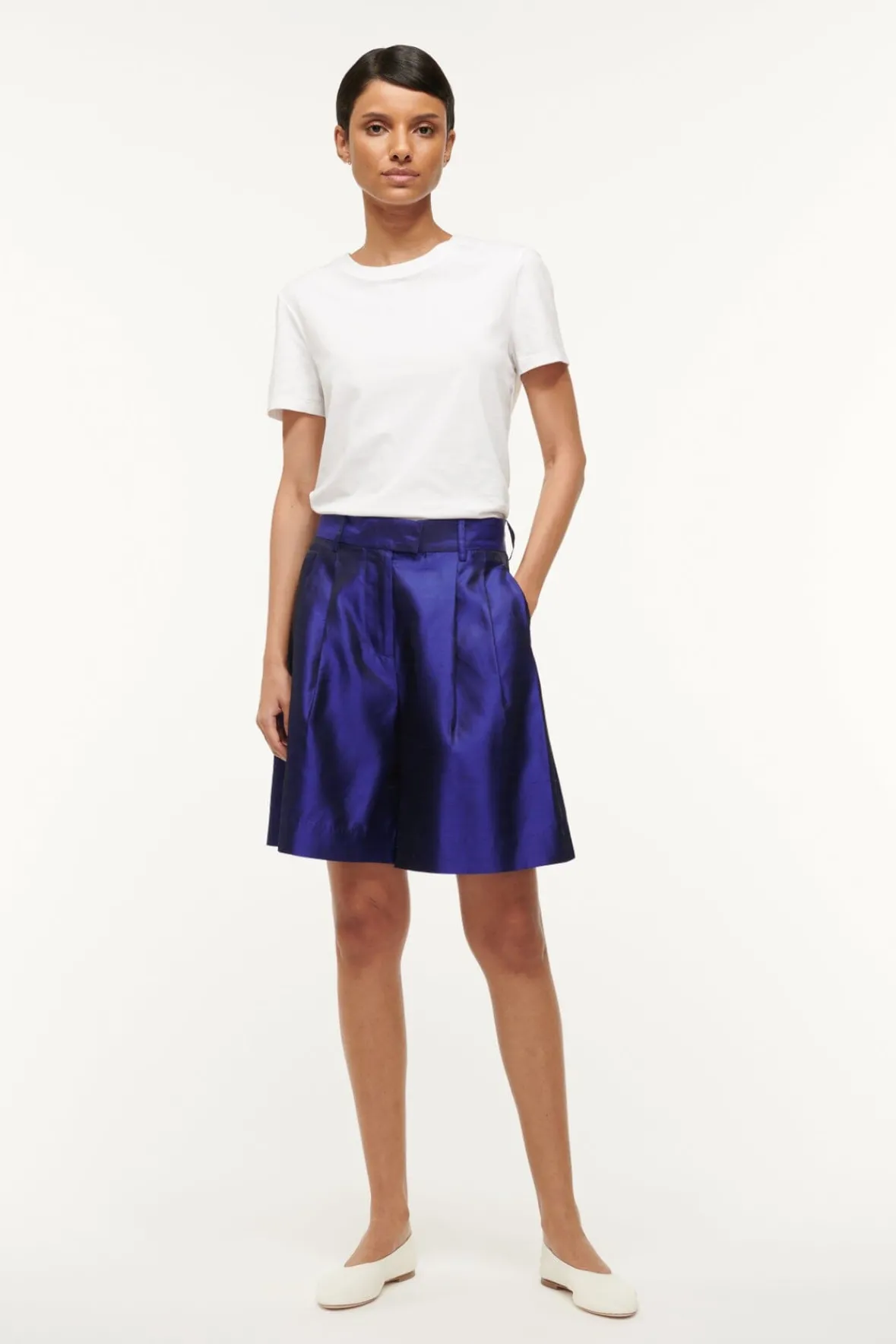 STAUD Spring Suiting | The Evening Edit<LONG LUISA SHORT