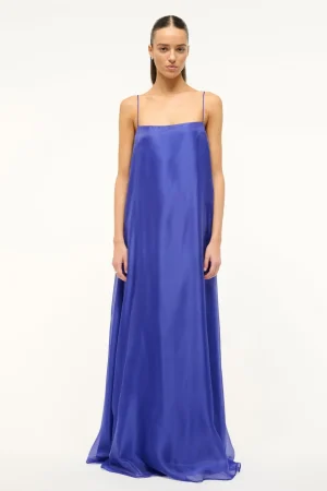 STAUD The Evening Edit | Dresses<MAXI DELFINA DRESS  