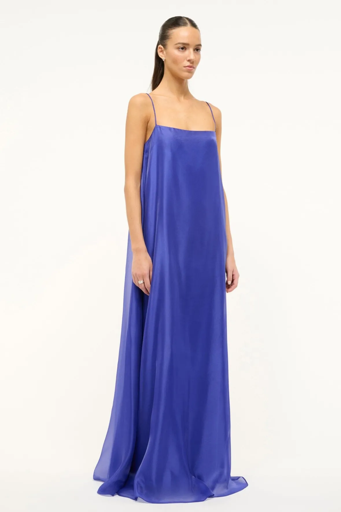 STAUD The Evening Edit | Dresses<MAXI DELFINA DRESS