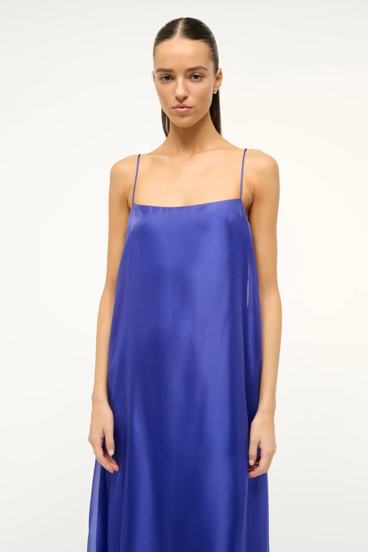 STAUD The Evening Edit | Dresses<MAXI DELFINA DRESS