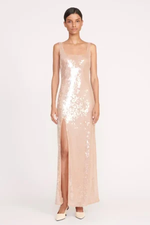 STAUD Dresses<MAXI LE SABLE DRESS  