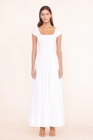 STAUD Poplin Shop | The Wells Dress<MAXI SHORT SLEEVE WELLS DRESS