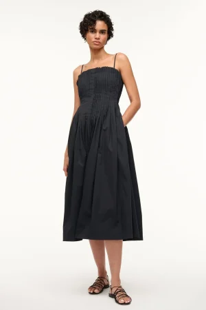 STAUD Poplin Shop | Dresses<MIDI BELLA DRESS  