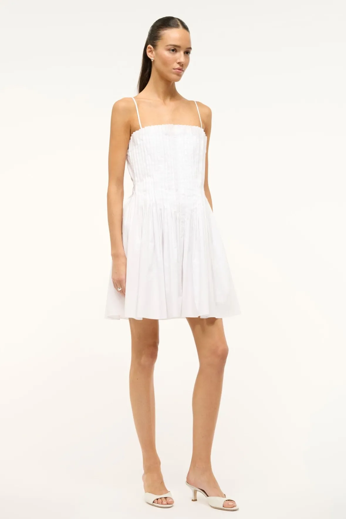 STAUD Poplin Shop | Dresses<MINI BELLA DRESS