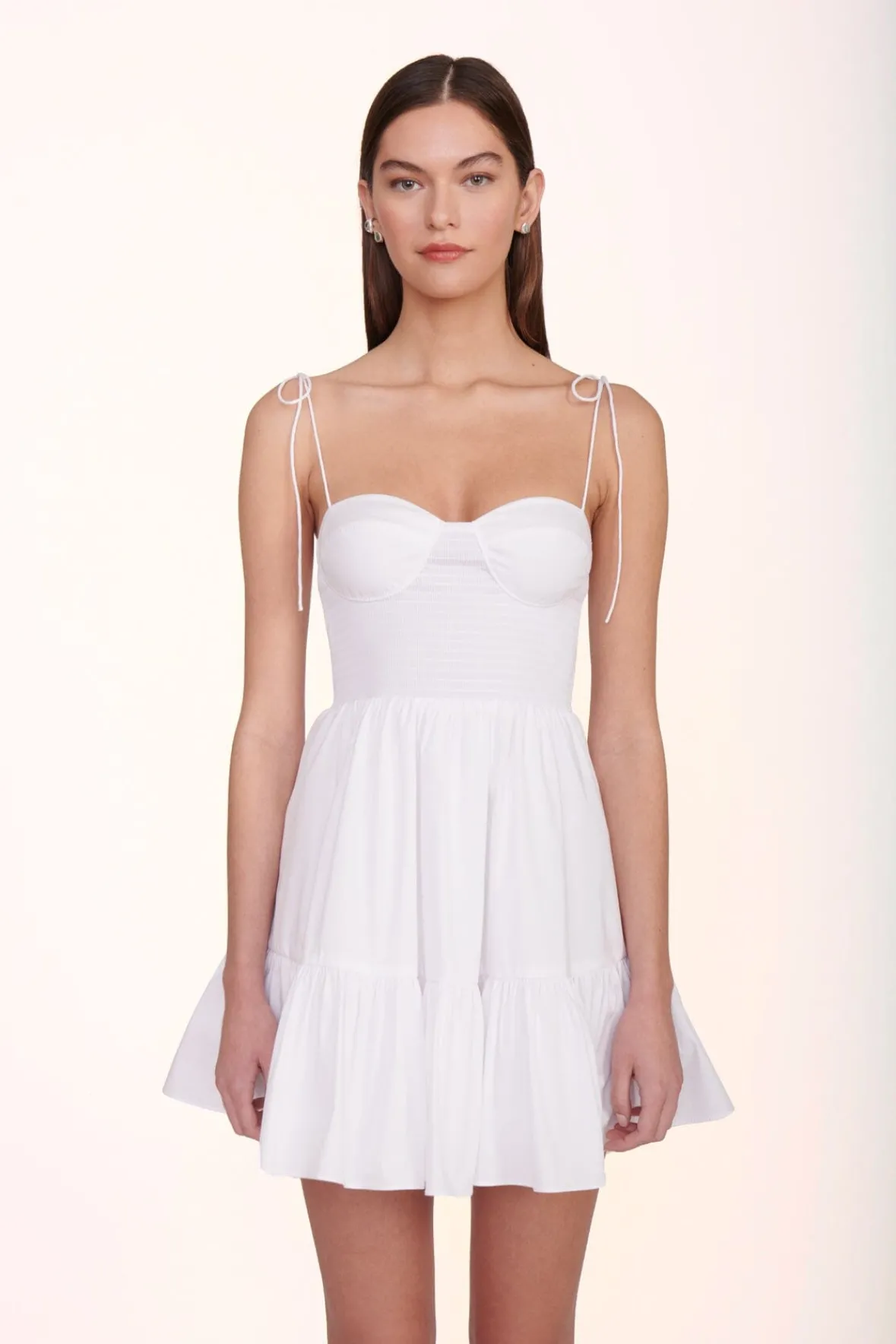 STAUD Poplin Shop | Dresses<MINI LANDRY DRESS