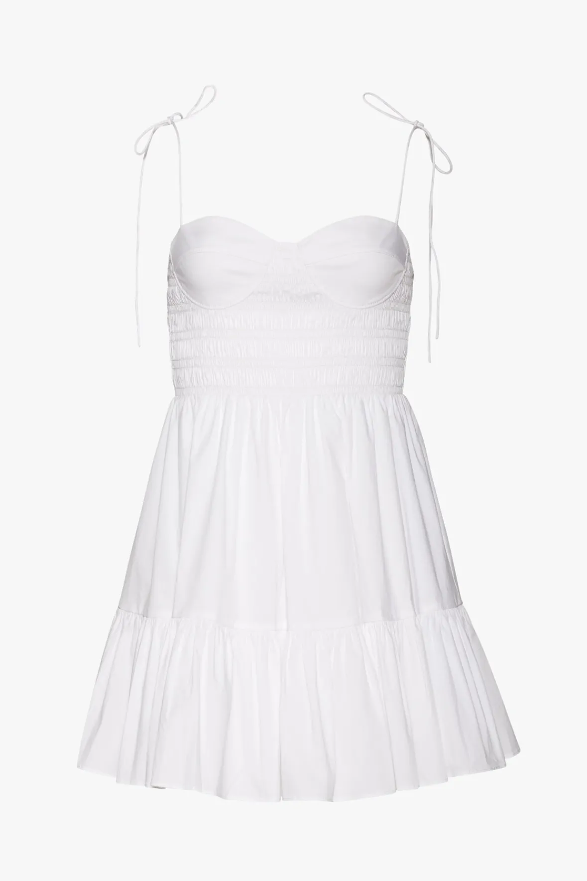 STAUD Poplin Shop | Dresses<MINI LANDRY DRESS