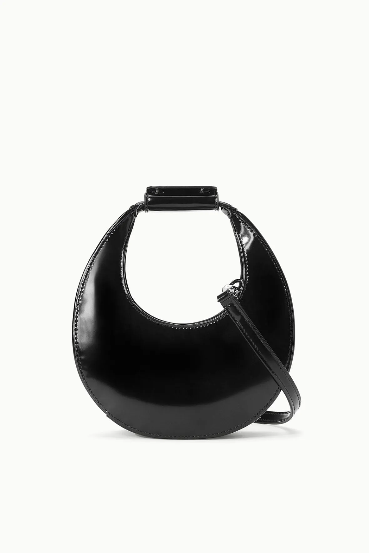 STAUD Moon<MINI MOON BAG POLISHED