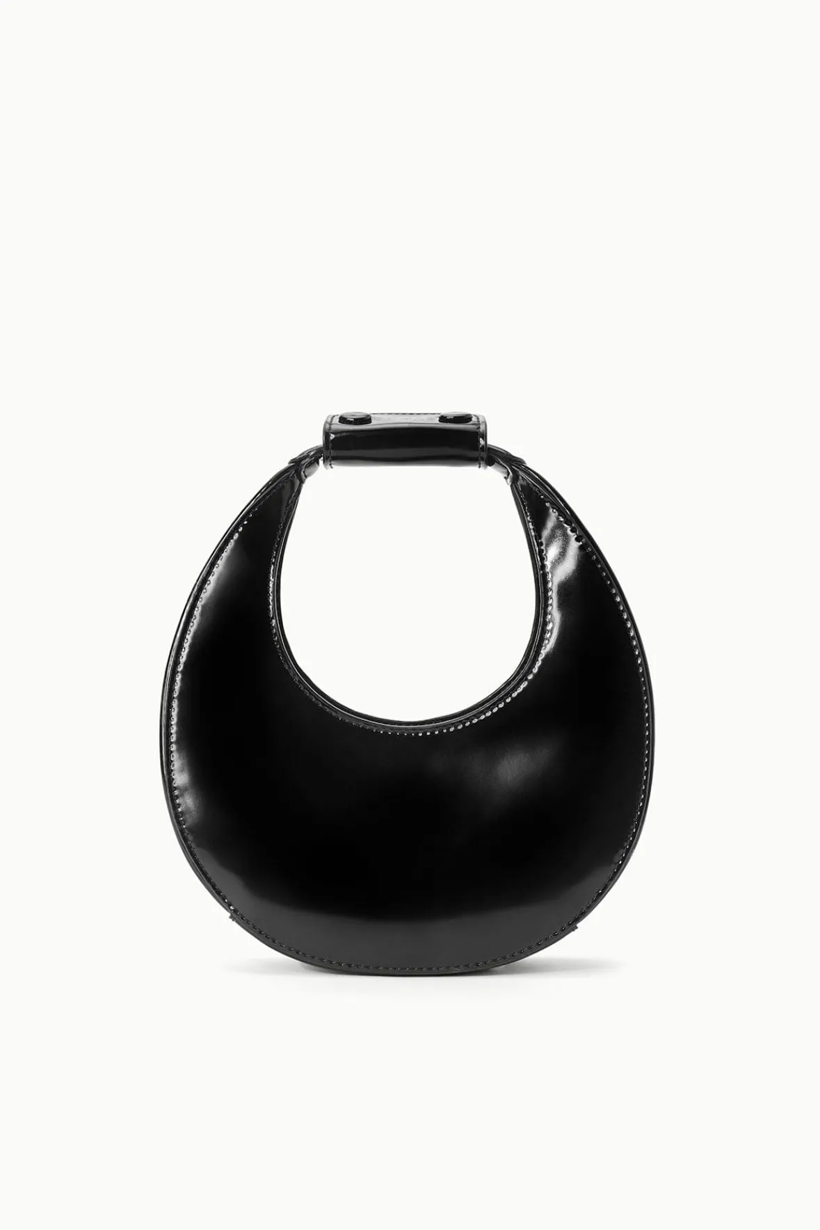 STAUD Moon<MINI MOON BAG POLISHED
