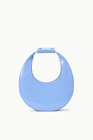 STAUD Moon | Crossbody<MINI MOON BAG BLUE HYDRANGEA