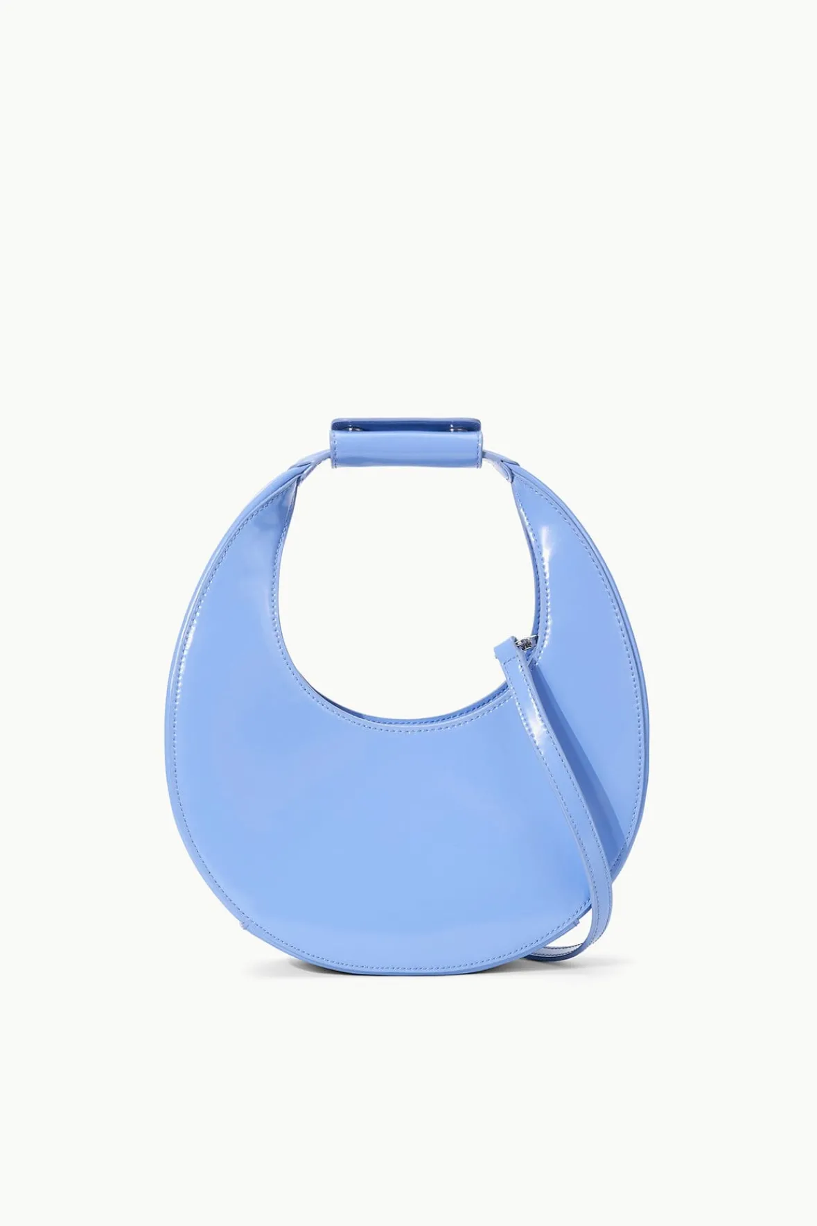 STAUD Moon | Crossbody<MINI MOON BAG BLUE HYDRANGEA